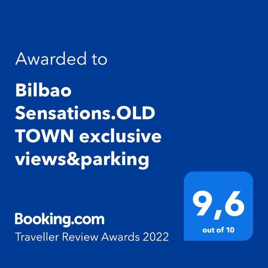 Bilbao Sensations.Old Town Exclusive Views&Parking Apartment Luaran gambar